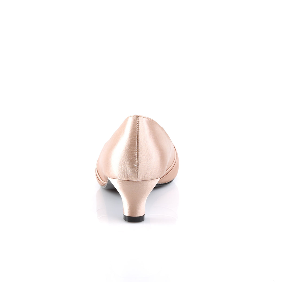 Pleaser Pink Label Bombas para mujer FAB-422 rubor de satén