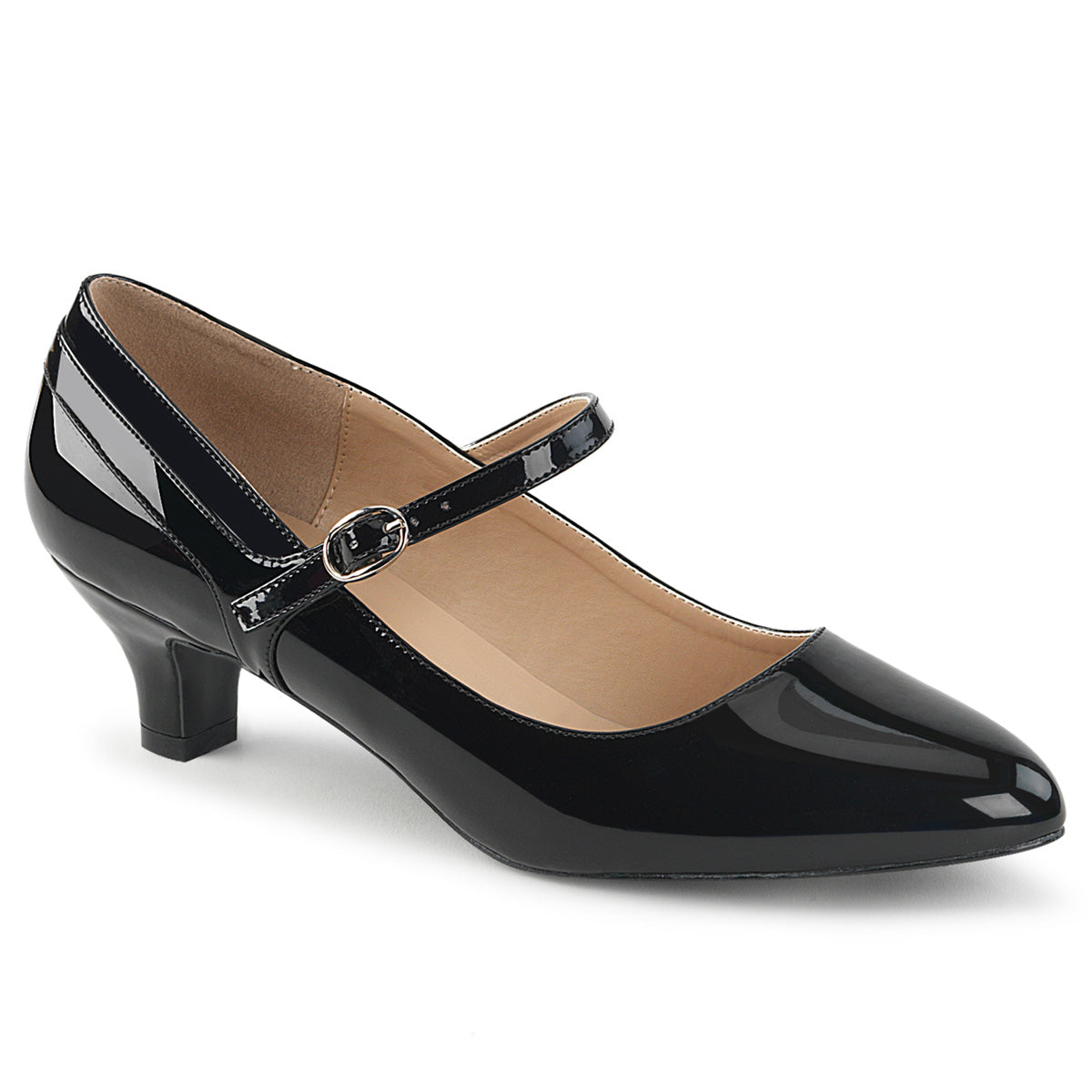 Pleaser Pink Label Bombas para mujer FAB-425 BLK PAT