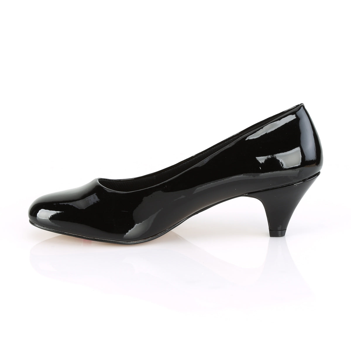 Pleaser Pink Label Bombas para mujer FEFE-01 BLK PAT