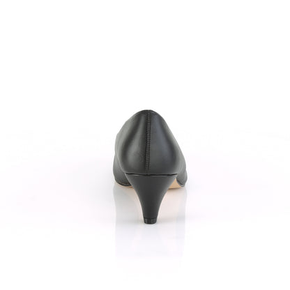 Pleaser Pink Label Bombas para mujer FEFE-01 Blk Faux Cuero