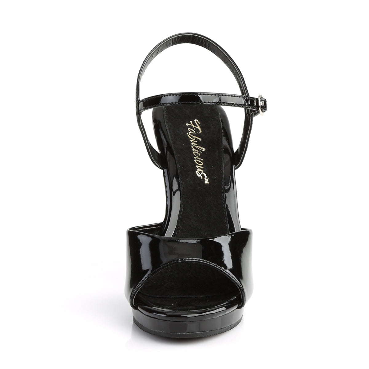 Fabulicious Sandalias para mujer FLAIR-409 BLK PAT / BLK