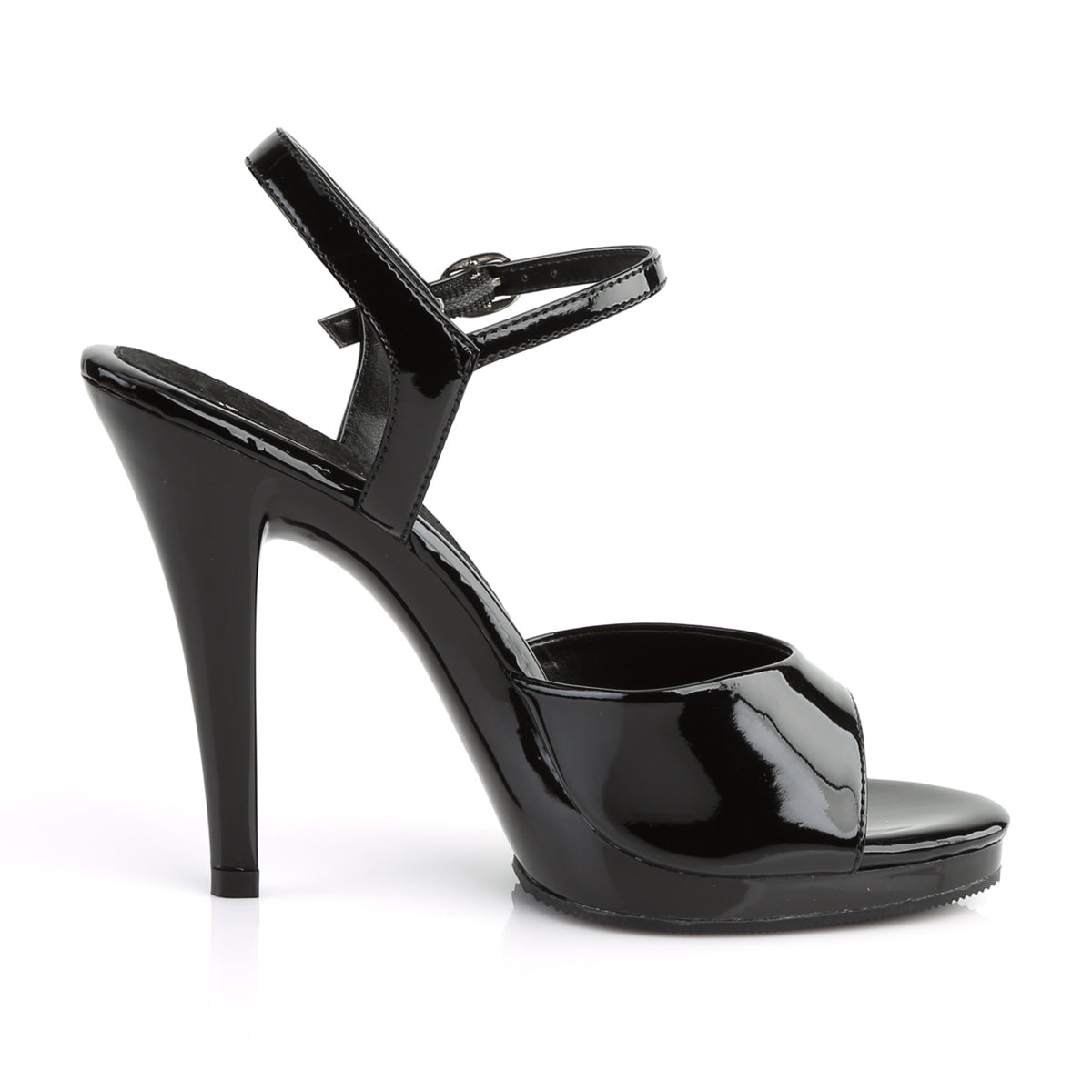 Fabulicious Sandalias para mujer FLAIR-409 BLK PAT / BLK