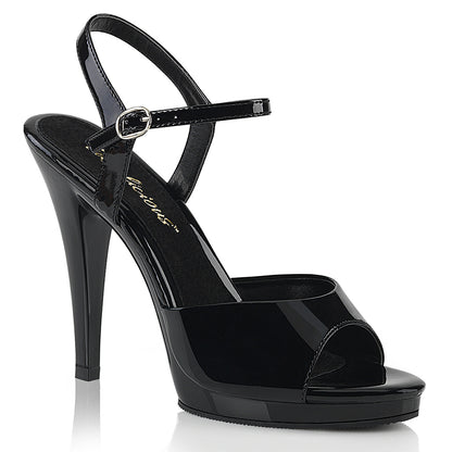 Fabulicious Sandalias para mujer FLAIR-409 BLK PAT / BLK