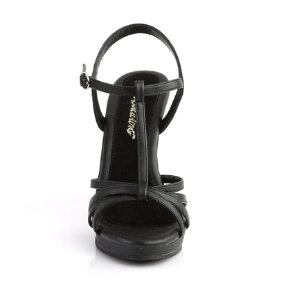 Fabulicious Sandalias para mujer FLAIR-420 BLK PU / BLK MATE