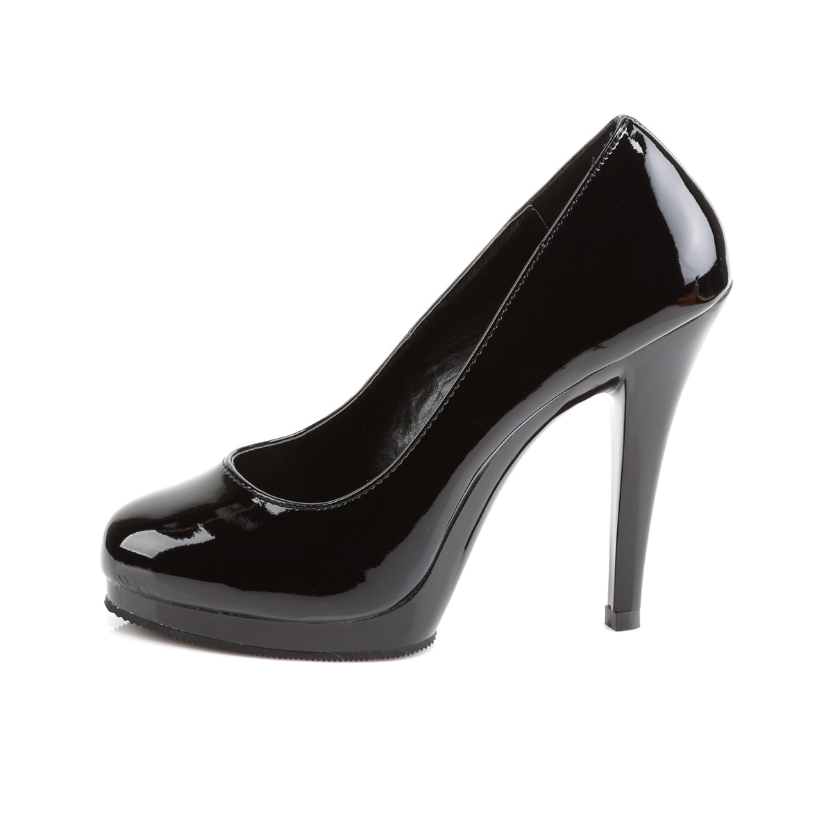 Pleaser Pink Label Bombas para mujer FLAIR-480 BLK / BLK