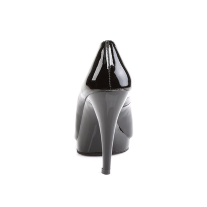 Pleaser Pink Label Bombas para mujer FLAIR-480 BLK / BLK