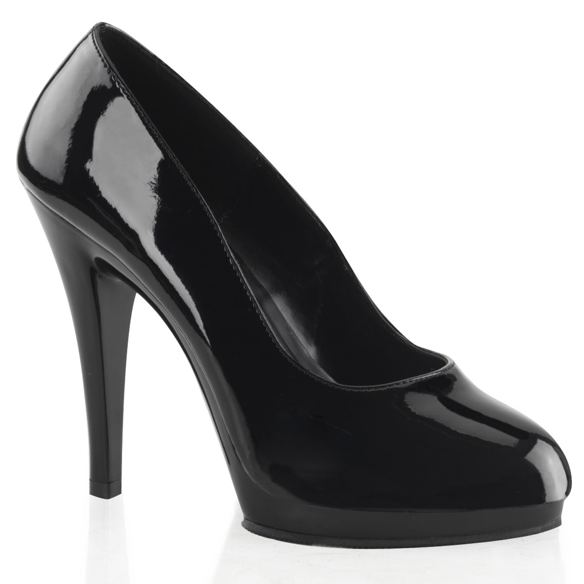 Pleaser Pink Label Bombas para mujer FLAIR-480 BLK / BLK
