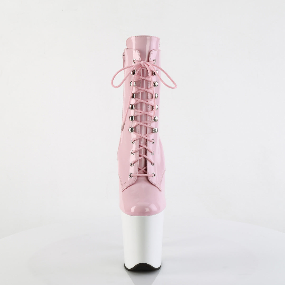 Pleaser   FLAMINGO-1020 B. rosa pat/wht