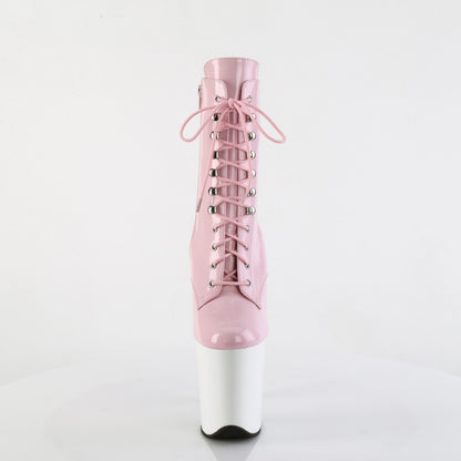 Pleaser   FLAMINGO-1020 B. rosa pat/wht