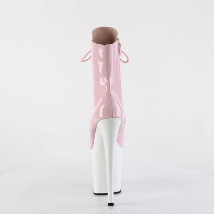 Pleaser   FLAMINGO-1020 B. rosa pat/wht