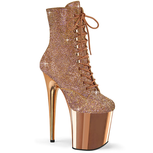 Pleaser  Botines FLAMINGO-1020CHRS Rose Gold Rs / Rose Gold Chrome
