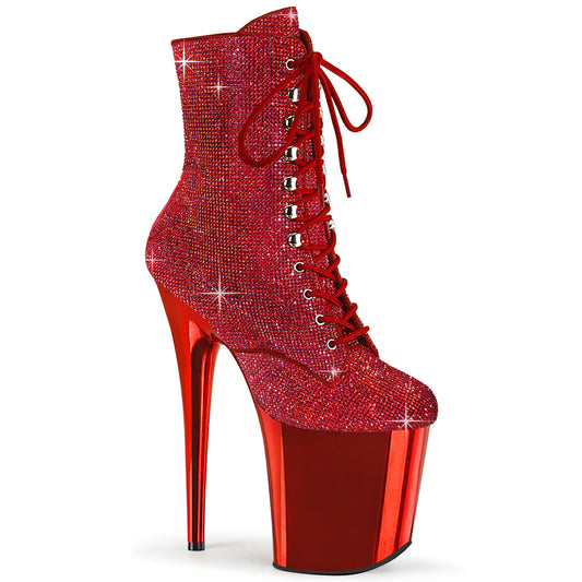 Pleaser  Botines FLAMINGO-1020CHRS RD RS / ROJO CHROME