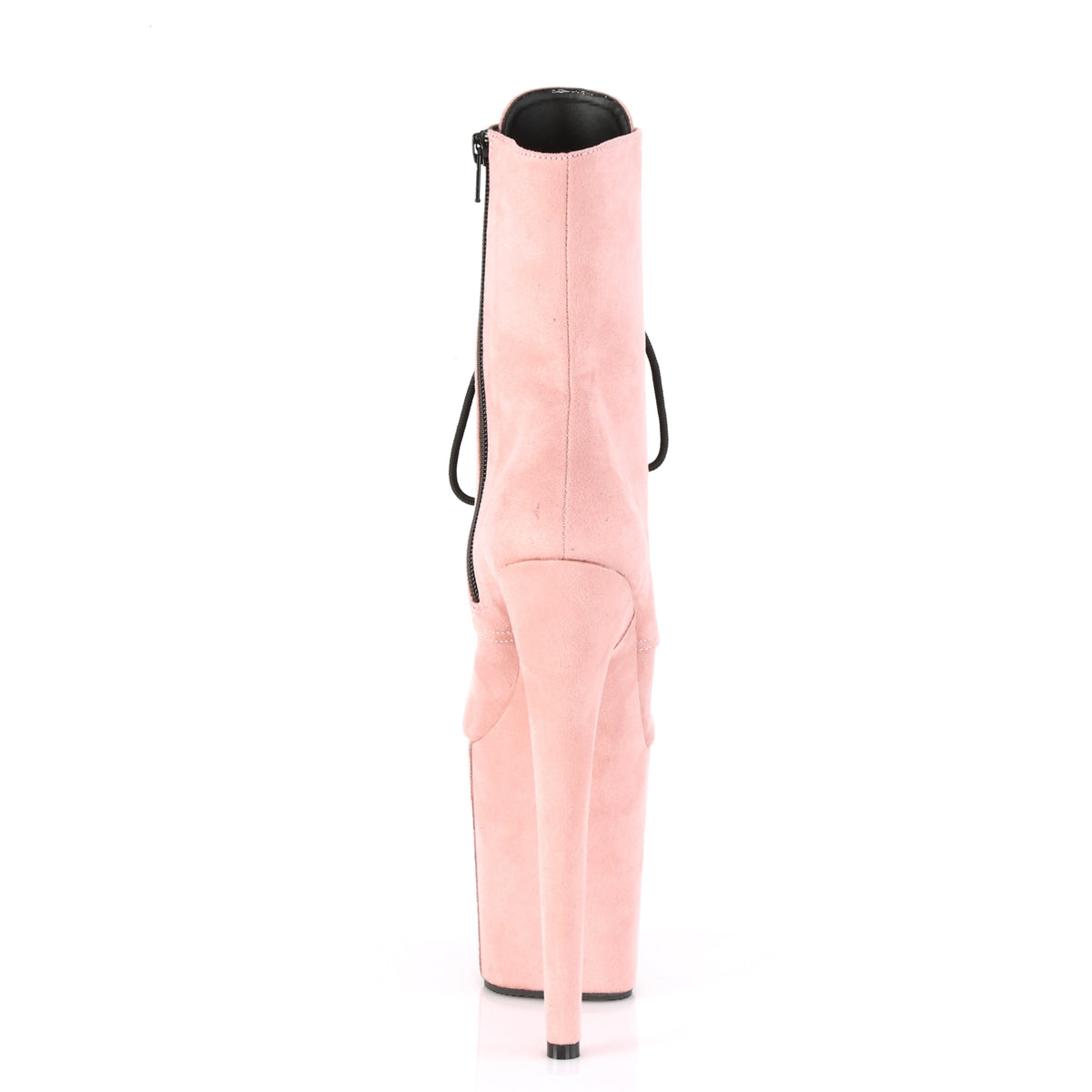 Pleaser Botas de tobillo para mujer FLAMINGO-1020FS B. Pink Faux Suede / b. Gamuza Faux Pink