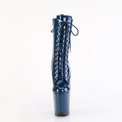 Pleaser   FLAMINGO-1040GP Navy Blue Glitter Pat/M