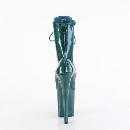 Pleaser   FLAMINGO-1040gp Pat/m de brillo verde azulado