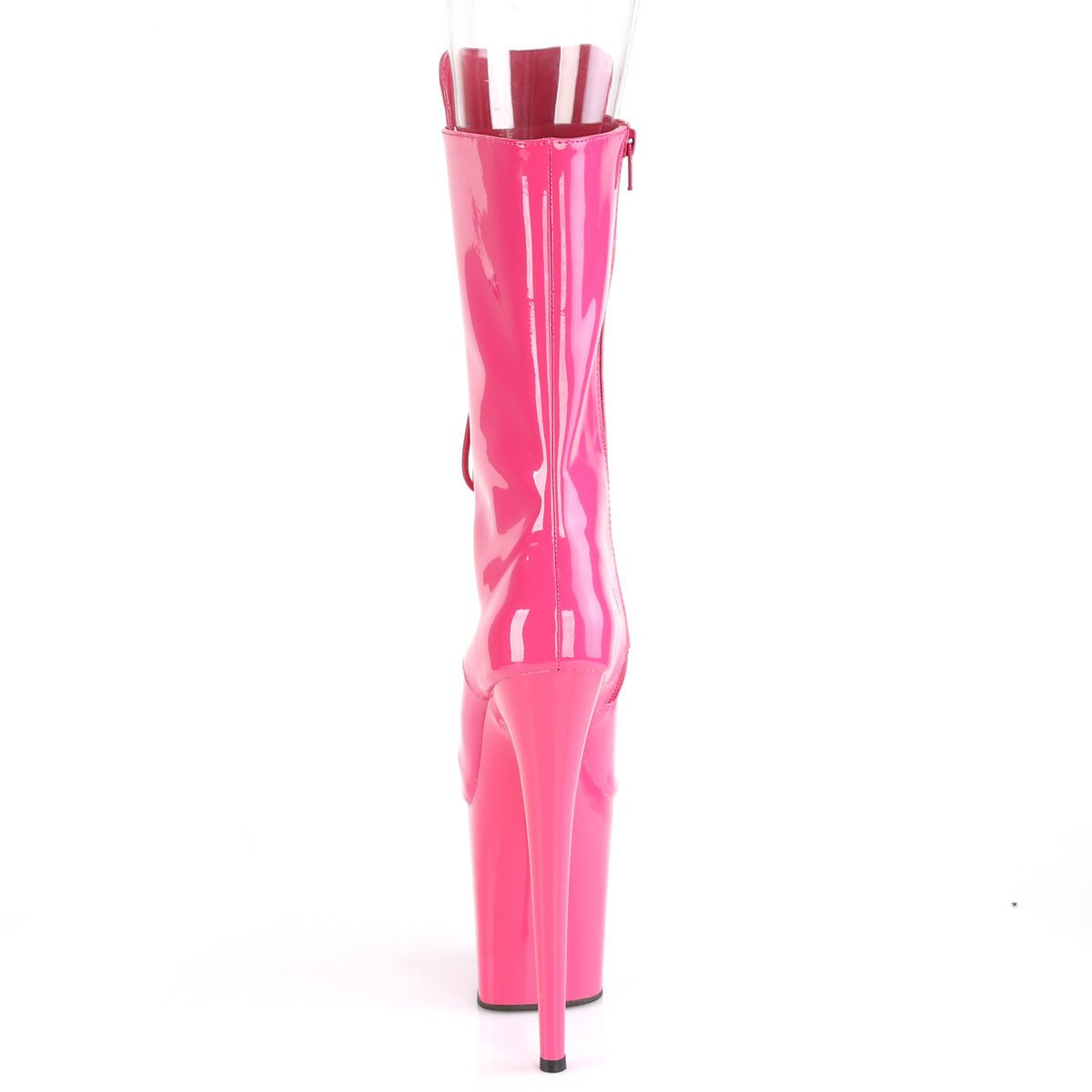 Pleaser Botas de tobillo para mujer FLAMINGO-1051 H. Pat Rosa / h. Rosa