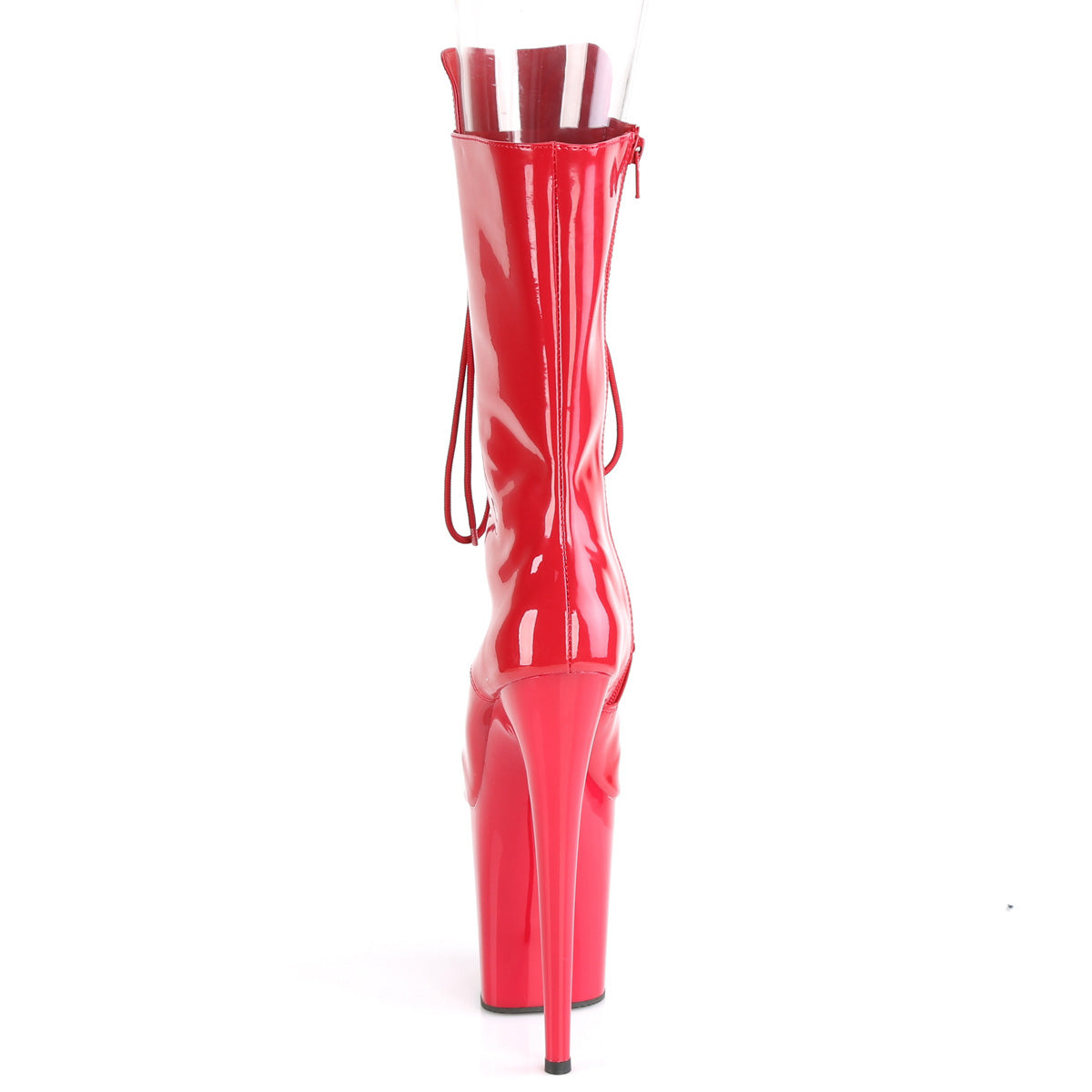 Pleaser Botas de tobillo para mujer FLAMINGO-1051 PAT / ROJO ROJO