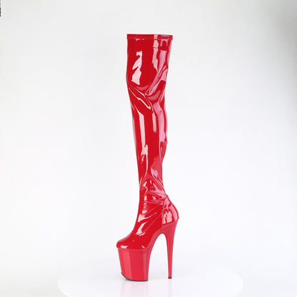 Pleaser   FLAMINGO-3000 Red Str Pat/Red