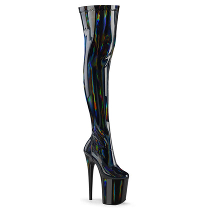 Pleaser   FLAMINGO-3000hwr blk str. Ejecutar / blk corriendo