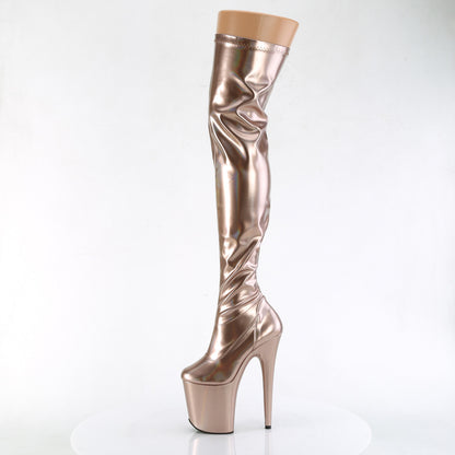 Pleaser   FLAMINGO-3000hwr oro rosa Str. Holo/oro rosa holo