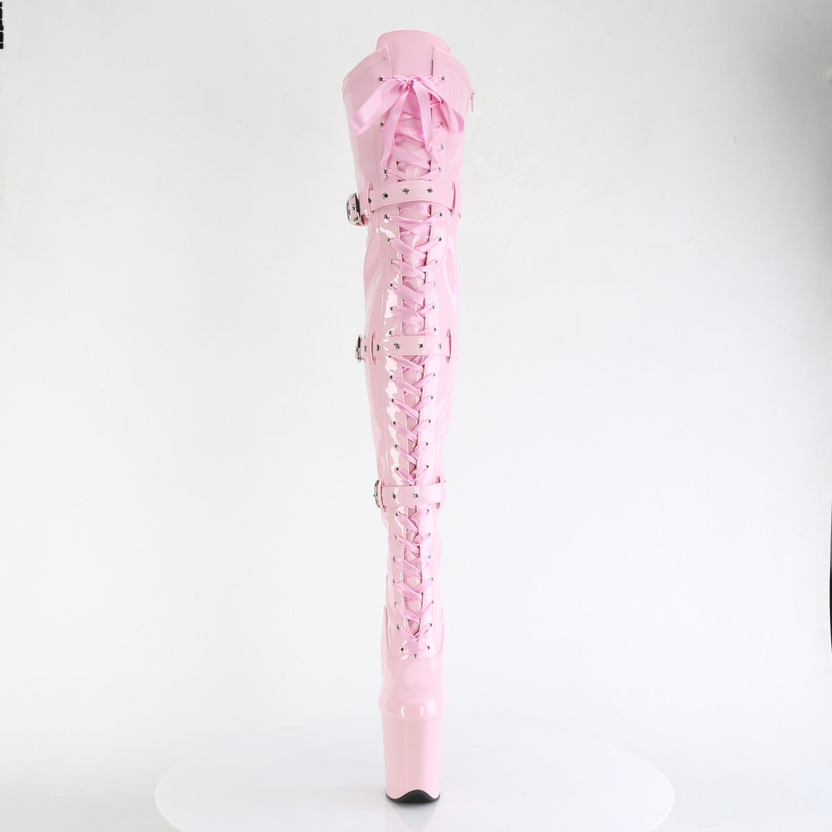 Pleaser   FLAMINGO-3028 B. Pink Str. Pat/b. Rosa