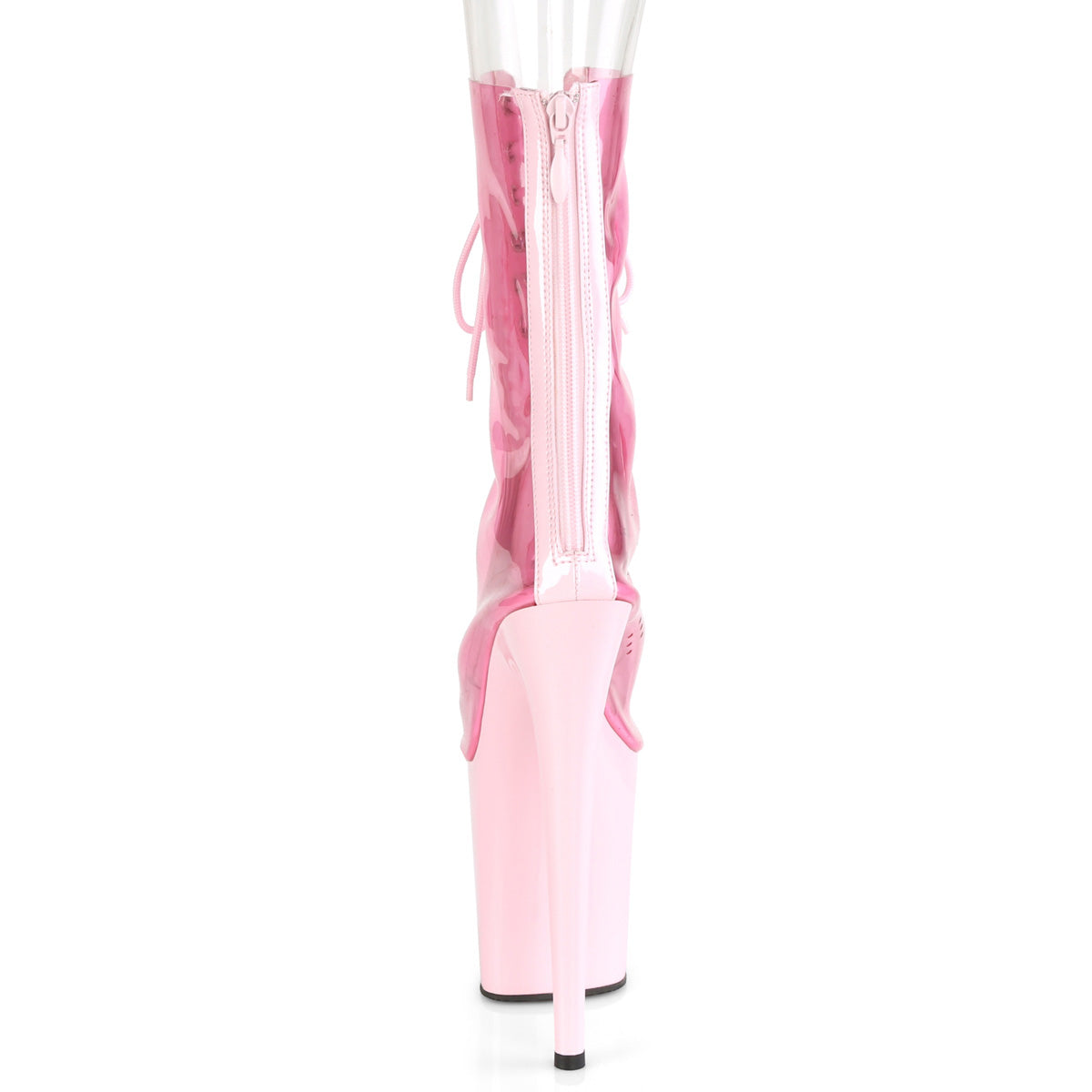 Pleaser Botas de tobillo para mujer FLAMINGO-800-34 B. PVC rosa. PAT / b rosa. Rosa