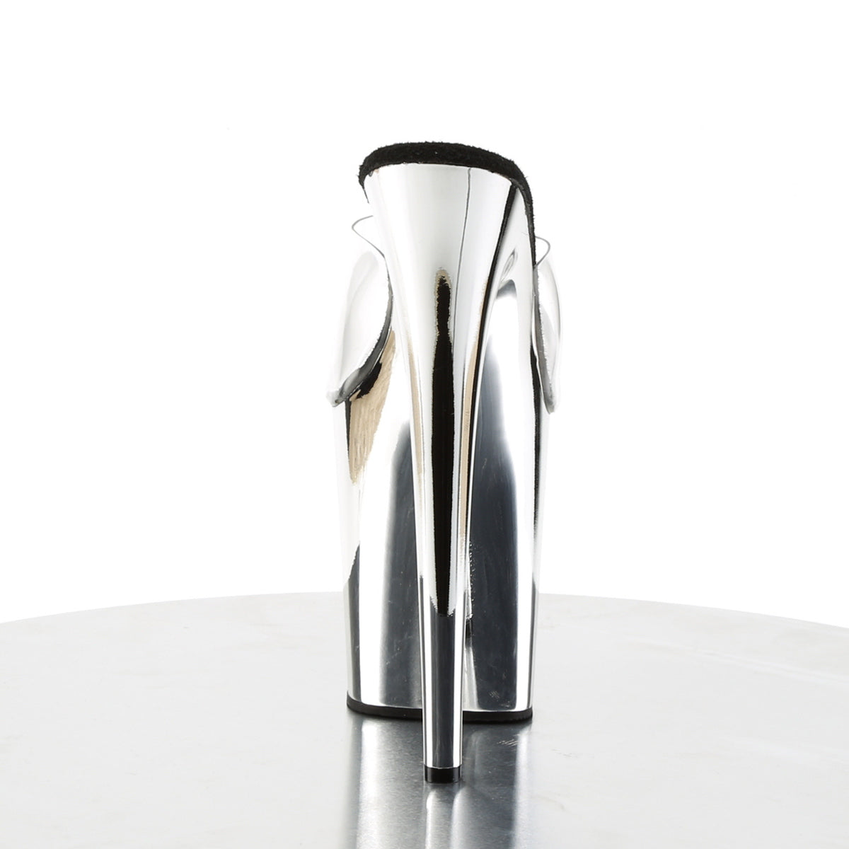 Pleaser Sandalias para mujer FLAMINGO-801 CLR / SLV Chrome