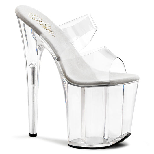 Pleaser Womens Sandals FLAMINGO-802 Clr/Clr