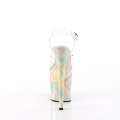 Pleaser   FLAMINGO-808CRF CLR/Lavender Multi Britters
