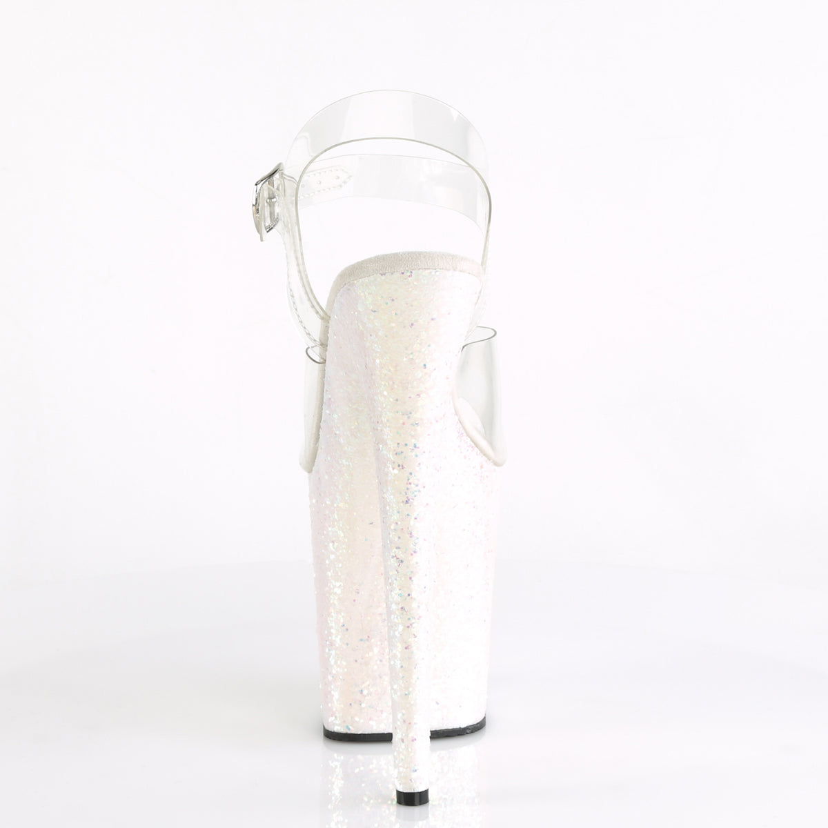 Pleaser Sandalias para mujer FLAMINGO-808lg clr / opal multic brillo
