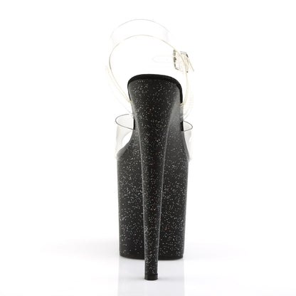 Pleaser Sandalias para mujer FLAMINGO-808 mg clr / blk
