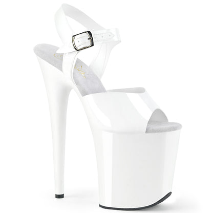Pleaser Sandalias para mujer FLAMINGO-808n wht (jalea) tpu / wht