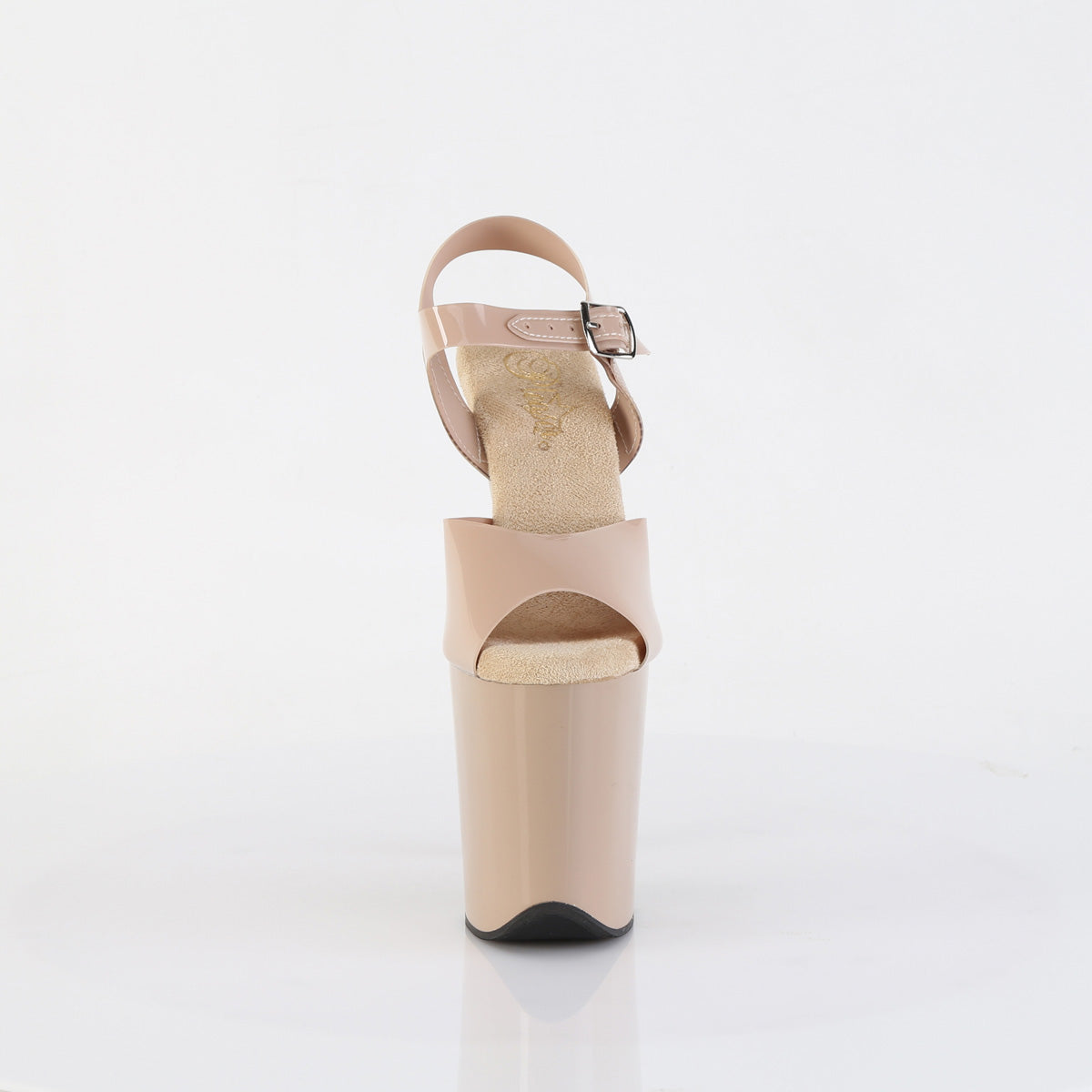 Pleaser Sandalias para mujer FLAMINGO-808n crema (gelatina) TPU / crema