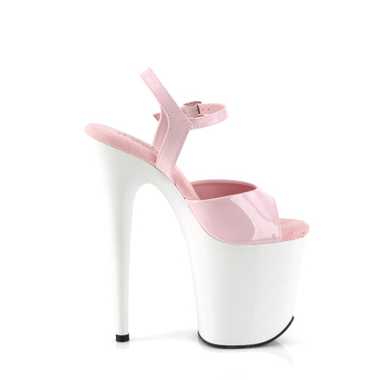 Pleaser  Sandalias FLAMINGO-809 B. Pat Rosa / WHT