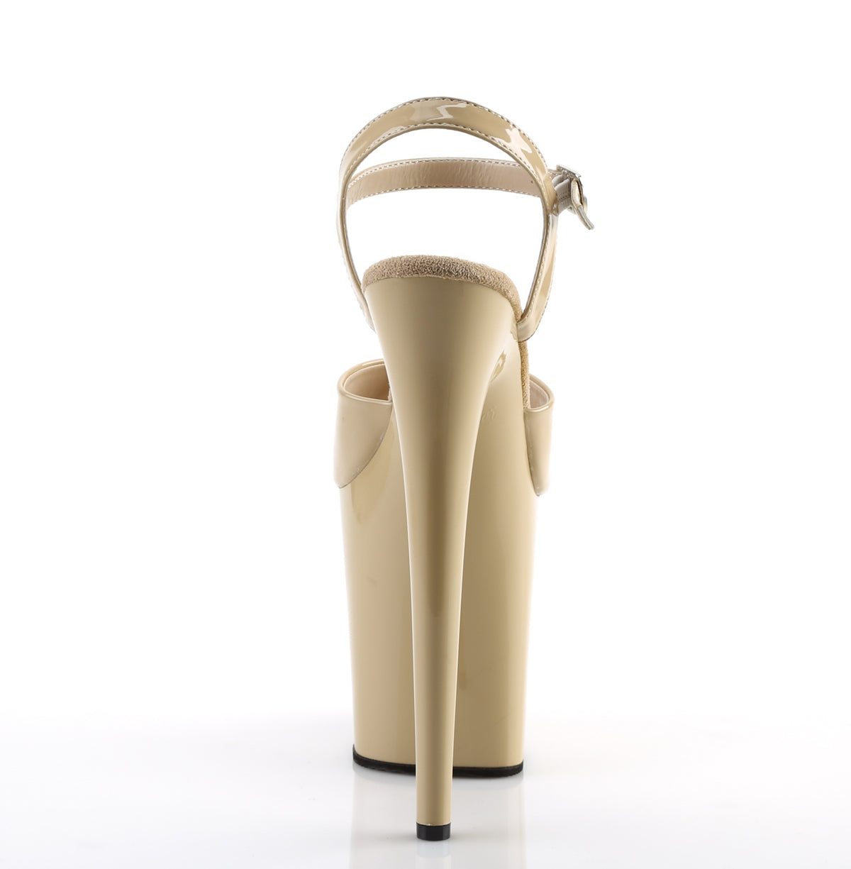 Pleaser Sandalias para mujer FLAMINGO-809 Crema Pat / Crema