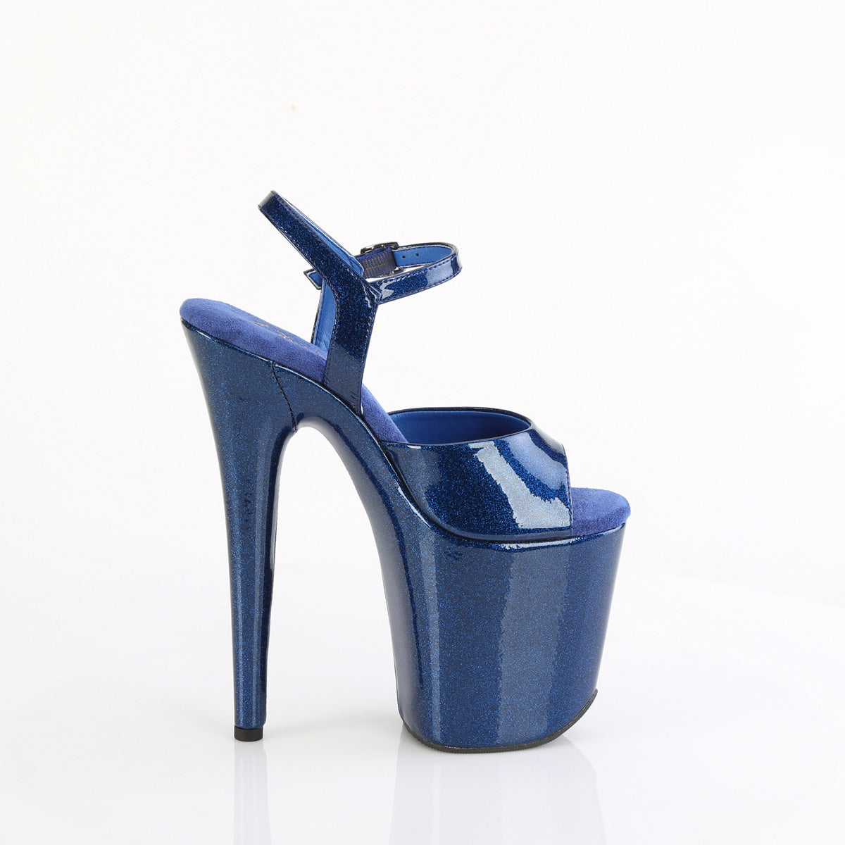 Pleaser   FLAMINGO-809GP azul marino brillo Pat/m