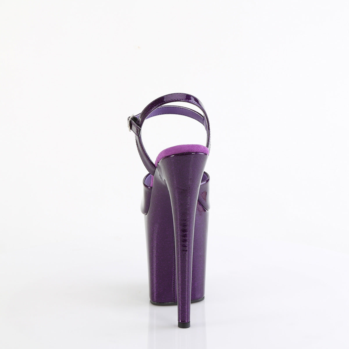 Pleaser   FLAMINGO-809GP Purple Glitter Pat/M