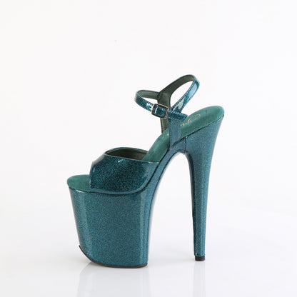 Pleaser   FLAMINGO-809GP brillo verde azulado pat/m