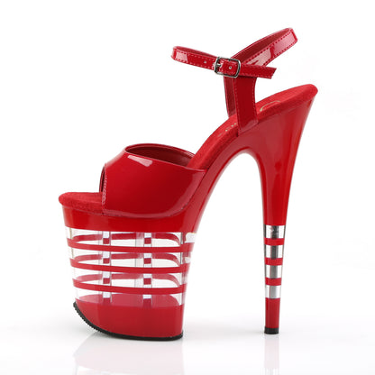 Pleaser Womens Sandals FLAMINGO-809LN Red Pat/Red
