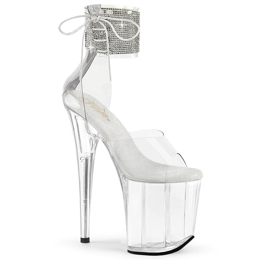 Pleaser   FLAMINGO-824RS CLR/CLR