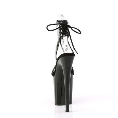 Pleaser   FLAMINGO-870 Blk Pat-RS/Blk