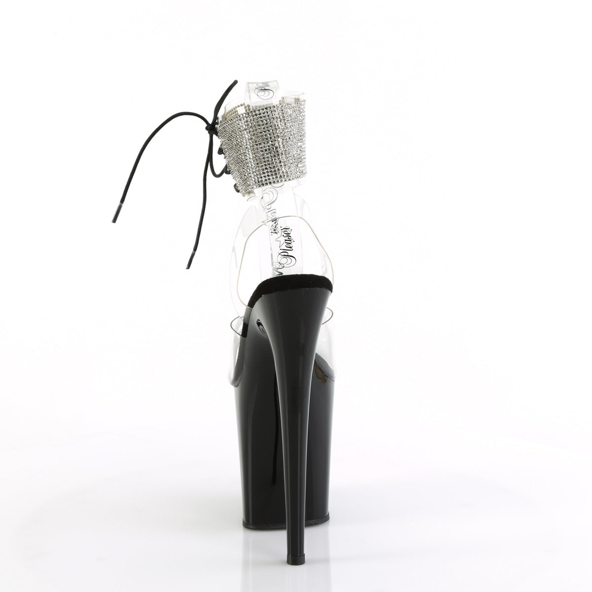 Pleaser   FLAMINGO-891-2RS CLR/BLK