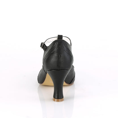 Pin Up Couture Bombas para mujer FLAPPER-26 blk pu