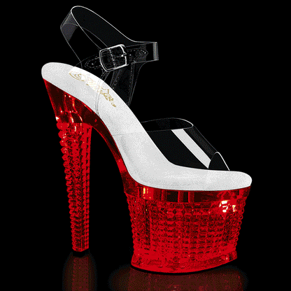 Pleaser  Sandalias FLASHDANCE-708spec clr / clr