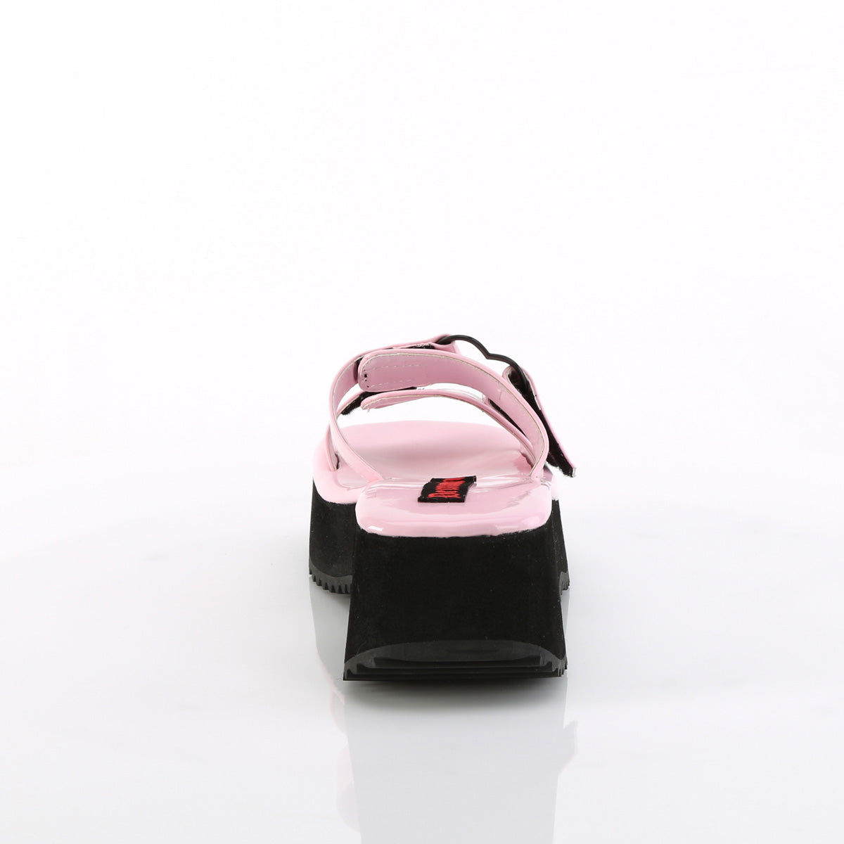DemoniaCult  Sandalias FLIP-12 B. Pink Holo Pat