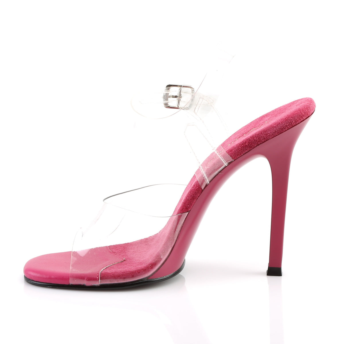 Fabulicious Sandalias para mujer GALA-08 clr-frambuesa / mate de frambuesa