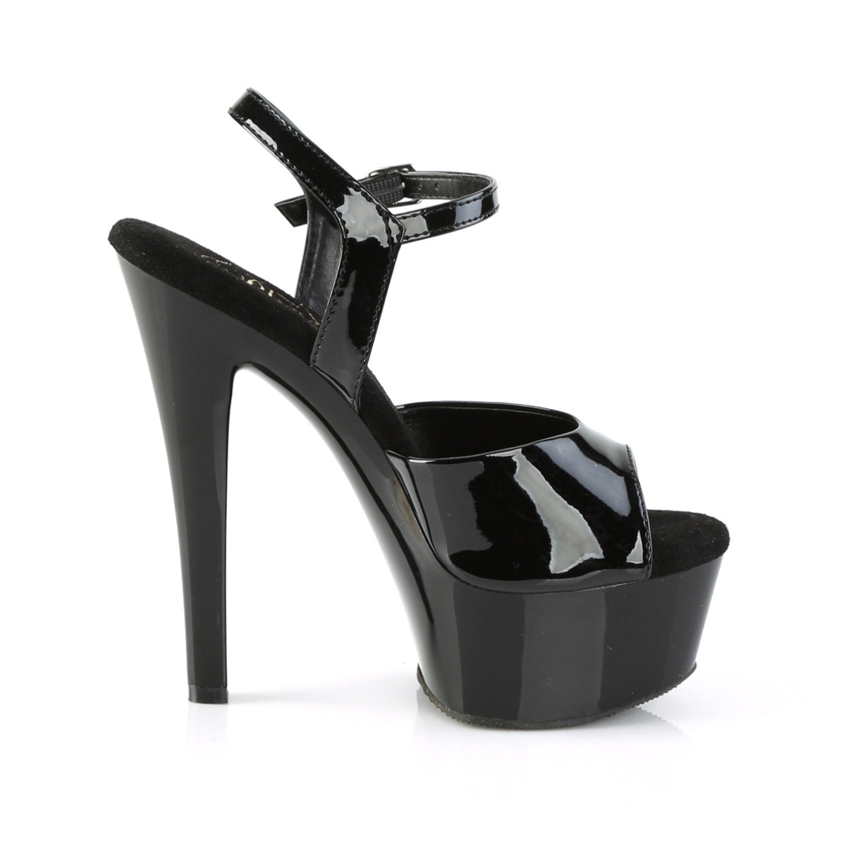 Pleaser  Sandalias GLEAM-609 BLK PAT / BLK