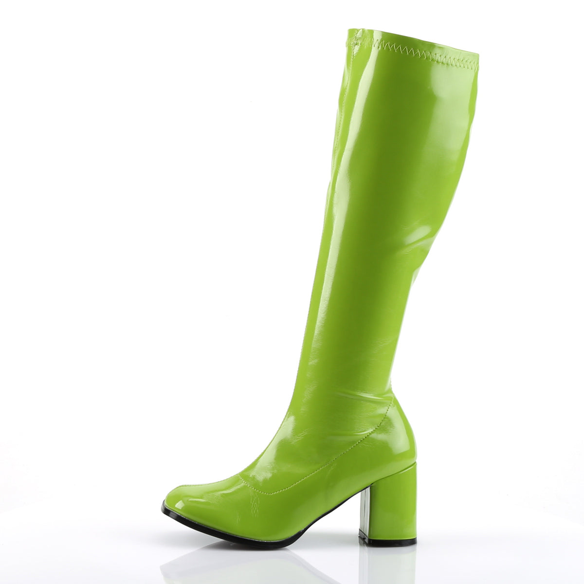 Funtasma Botas de mujer Gogo-300 Lima Green Str Pat
