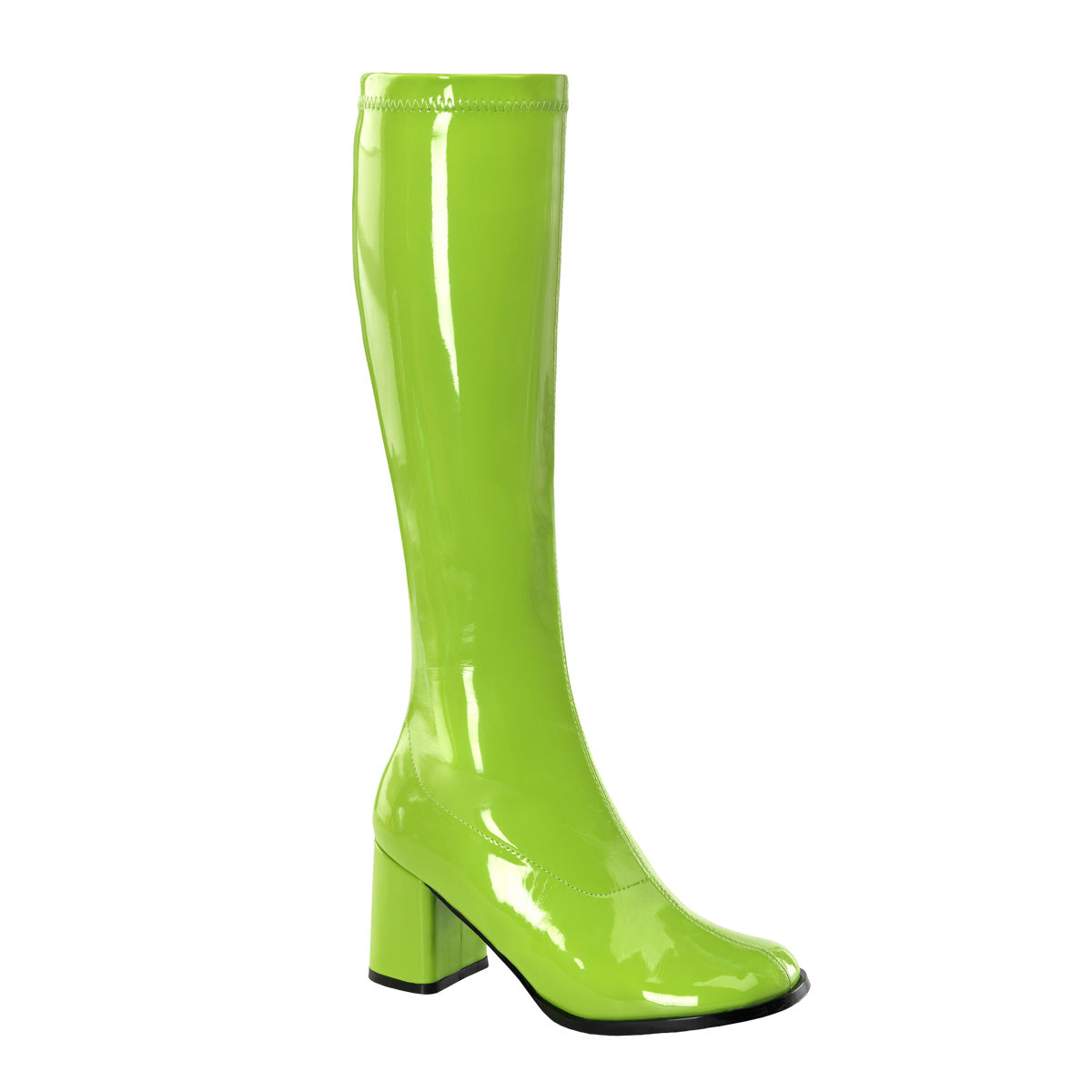 Funtasma Botas de mujer Gogo-300 Lima Green Str Pat
