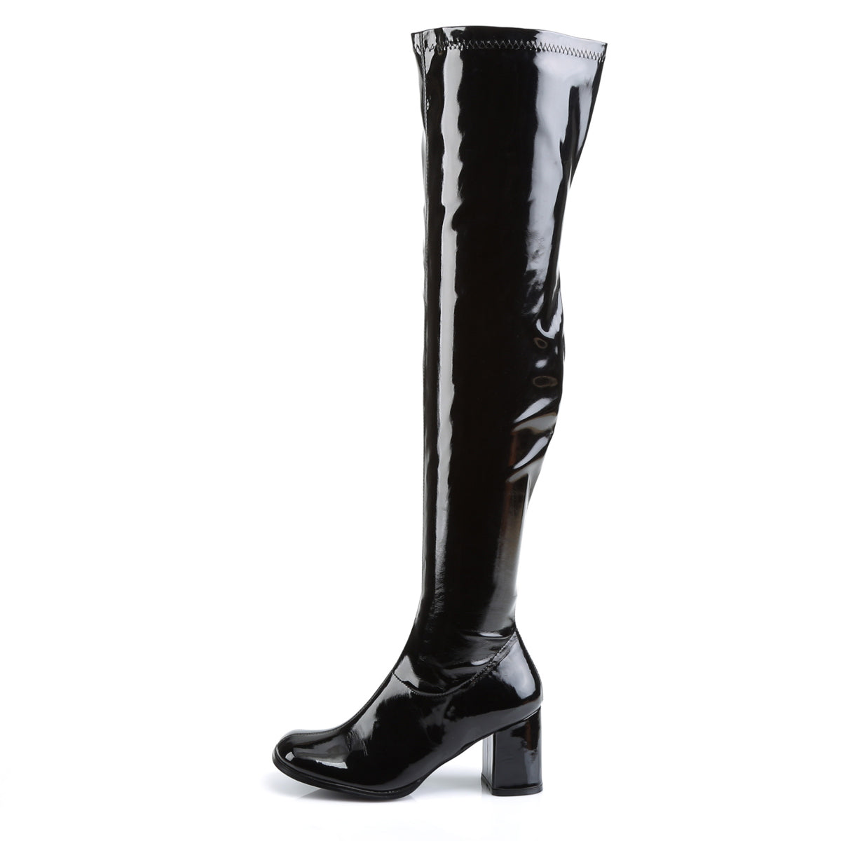 Funtasma Botas de mujer Gogo-3000 BLK STR PAT